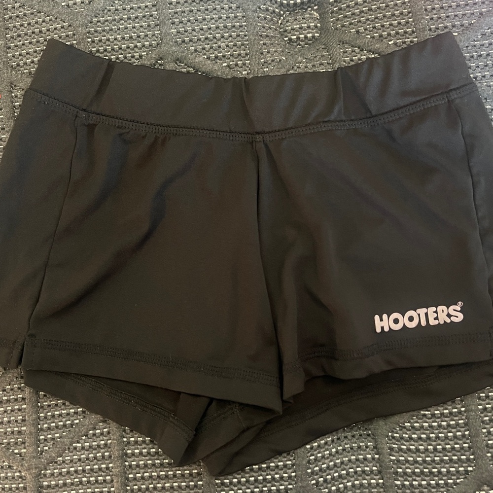 Black old style shorts